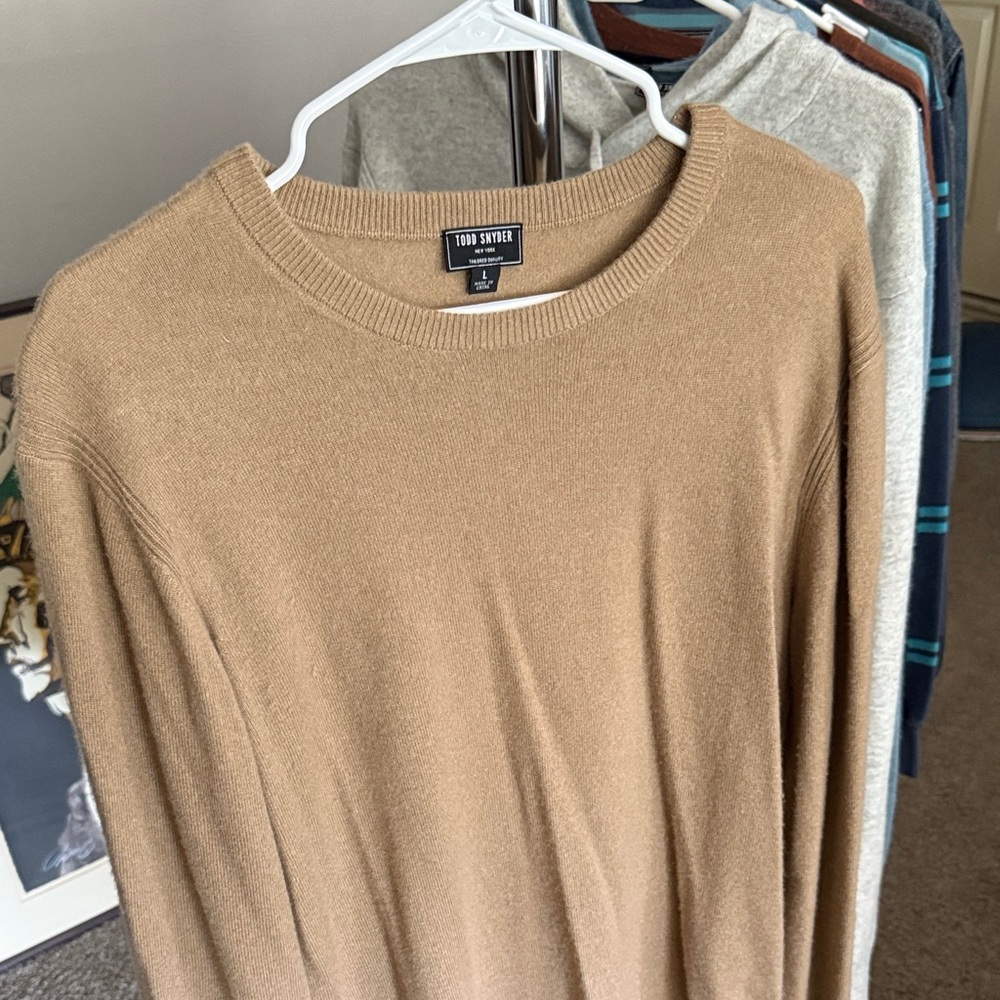 Todd Snyder 100% Cashmere Sweater